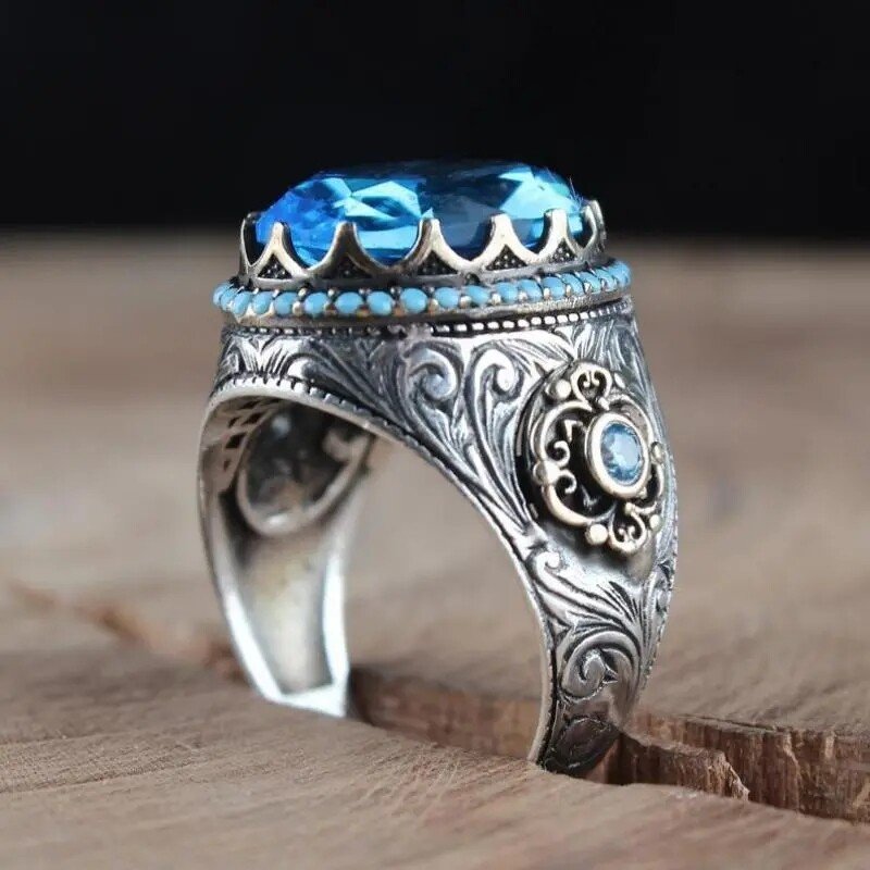 Blue Men Ring