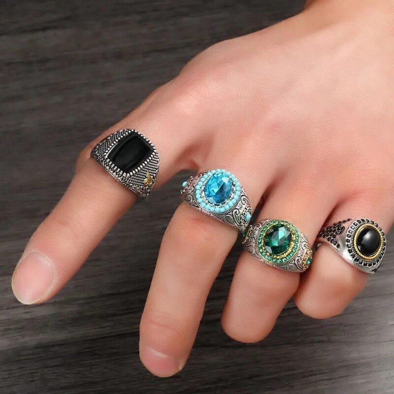 Blue Men Ring