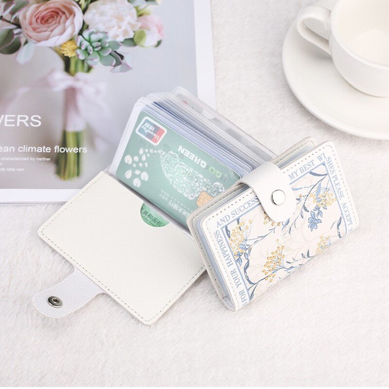 Pretty Floral Card Wallet