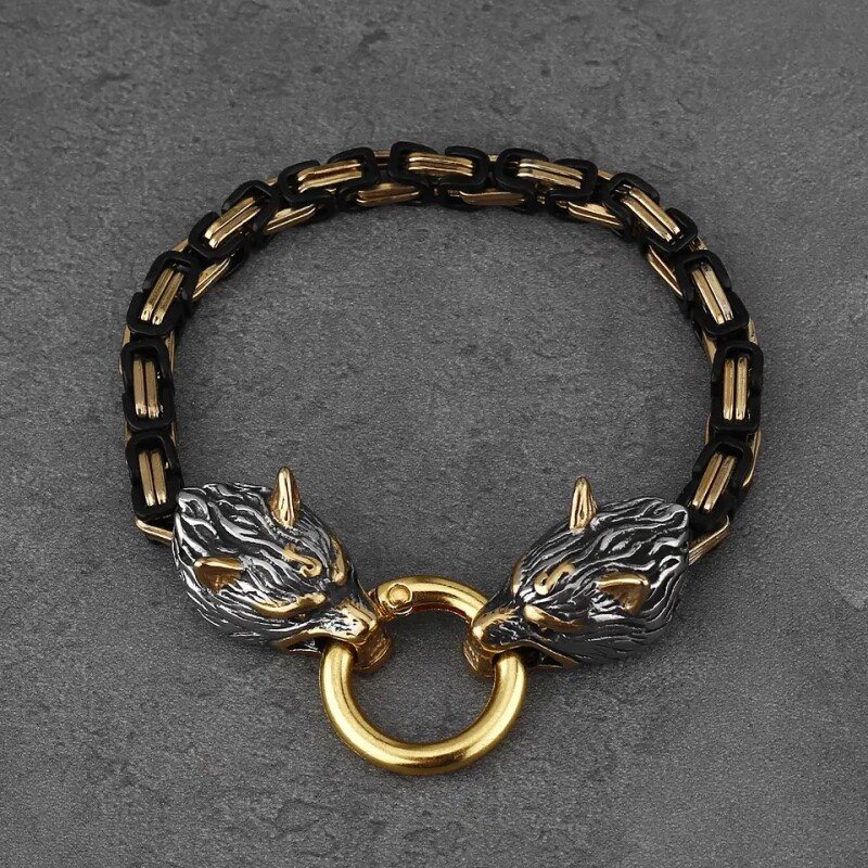 Viking Wolf Bracelet