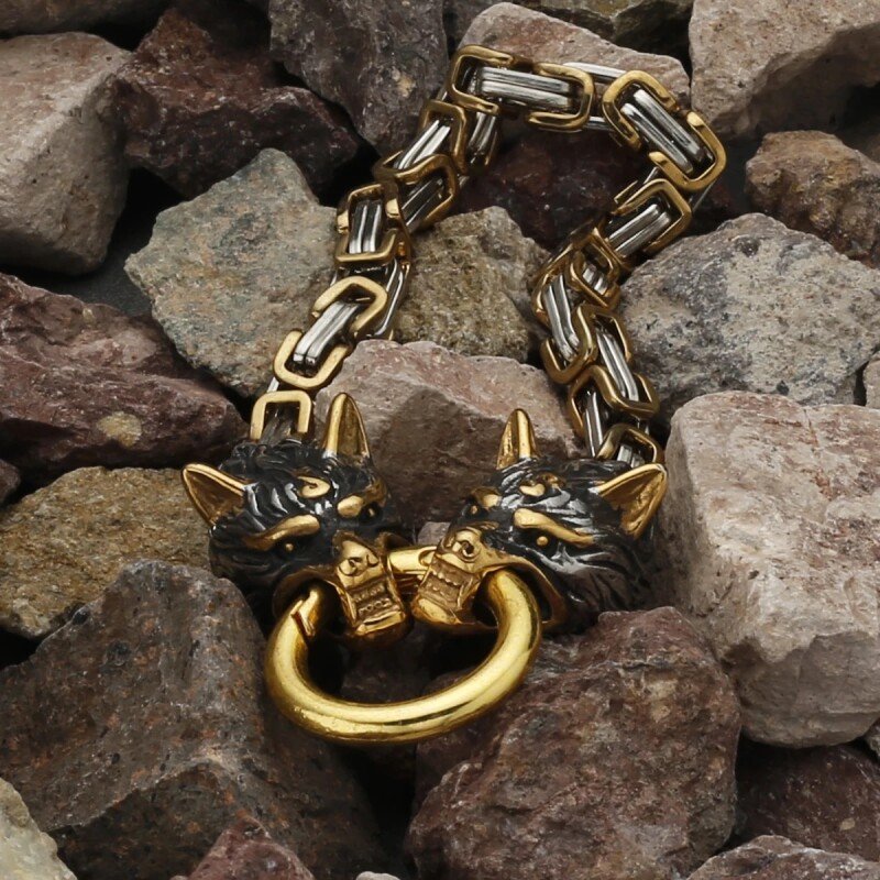 Viking Wolf Bracelet