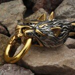 Viking Wolf Bracelet