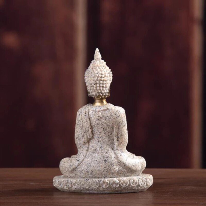 Miniature Sandstone Buddha
