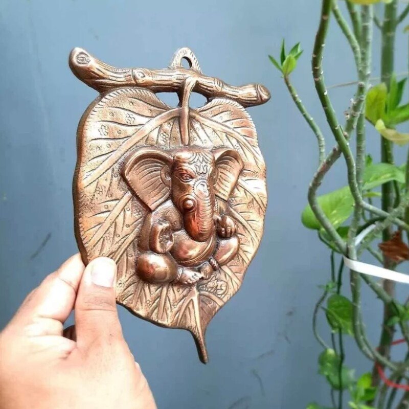 Ganesha on Leaf