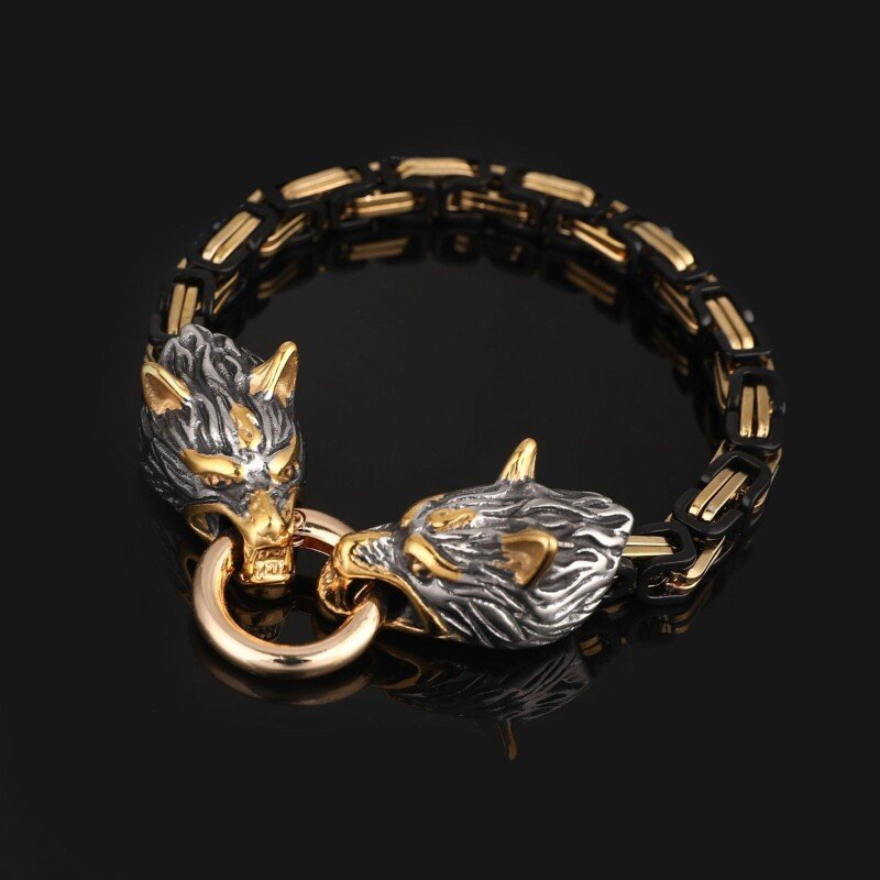 Viking Wolf Bracelet