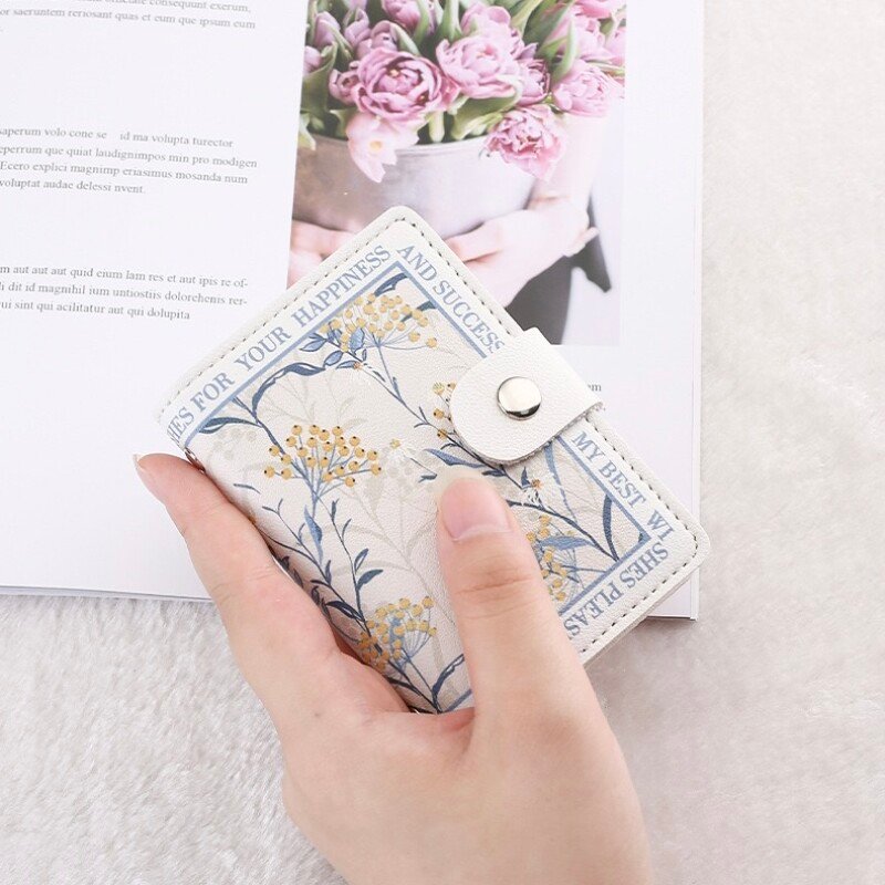 Pretty Floral Card Wallet