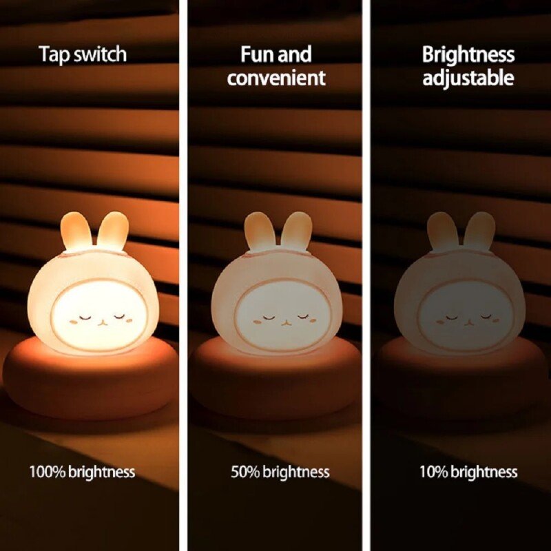 Kawaii Rabbit Night Light