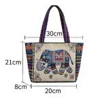 Embroidered Tote Bag