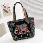 Embroidered Tote Bag