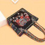 Embroidered Tote Bag