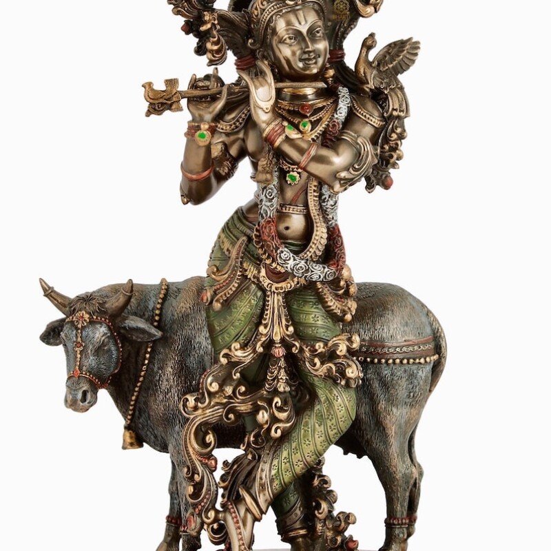 Lord Krishna with Cow