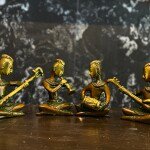 Set of Four Musician Set