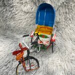 Small Art Rickshaw For Decoration
