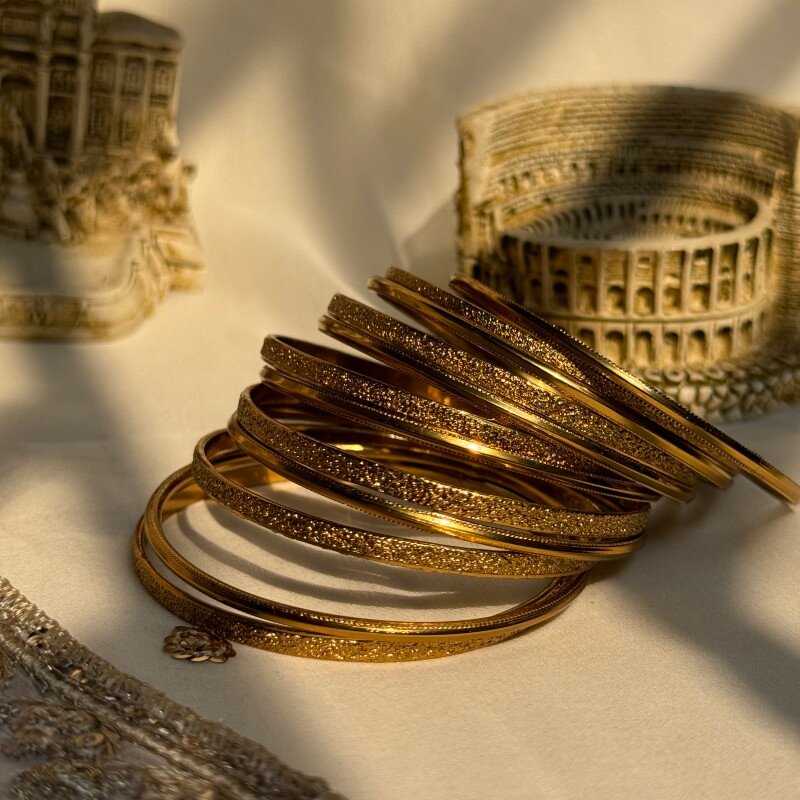 Golden Colour Reshmi Churi