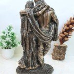 Radha Krishna Statue Together