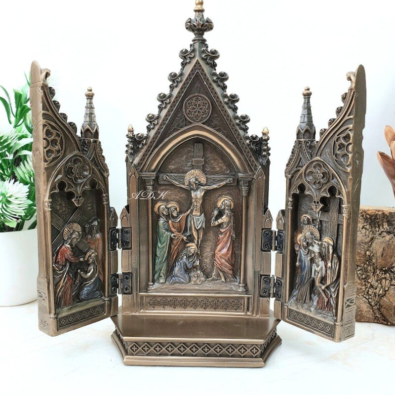 Jesus Christ nailed on the cross Church