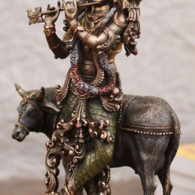 Lord Krishna with Cow