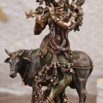 Lord Krishna with Cow