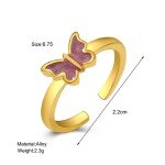 Trendy Korean Butterfly Ring