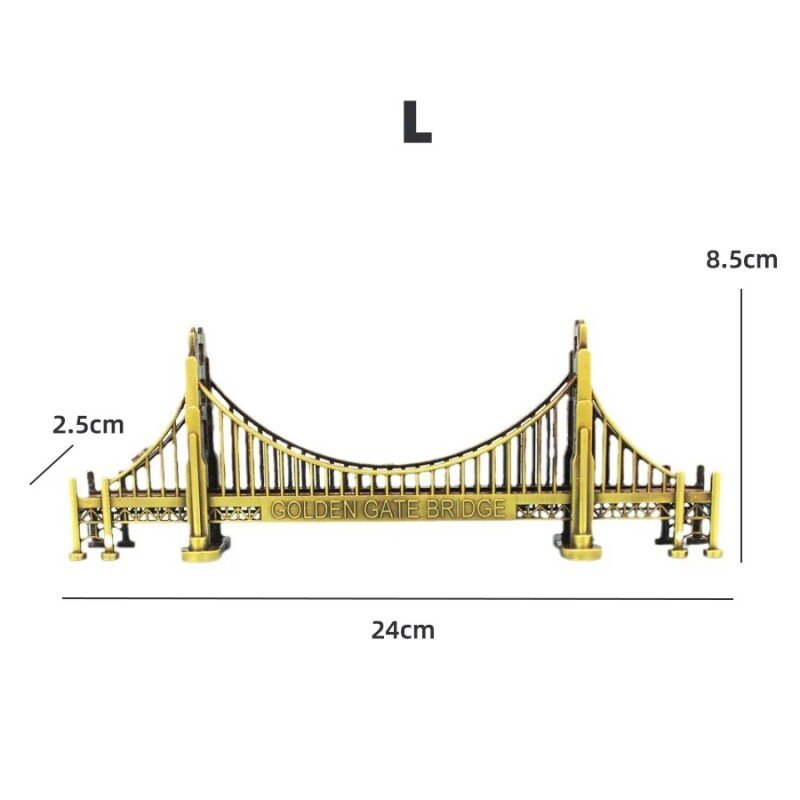 American Golden Gate Bridge Decor