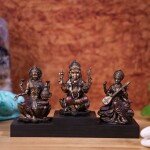 Lakshmi Ganesha Saraswati Trio