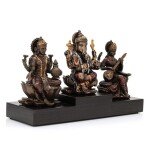 Lakshmi Ganesha Saraswati Trio