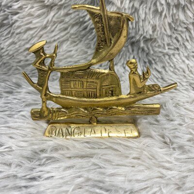 Brass Boat Model