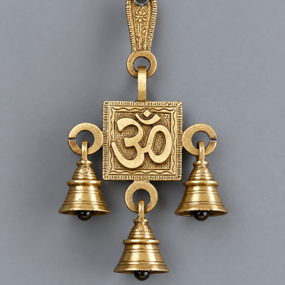 BRASS MADE RELIGION DOOR BELL