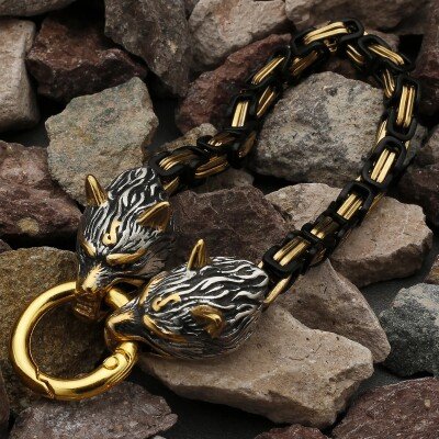 Viking Wolf Bracelet