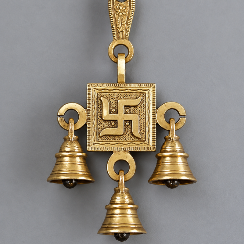 BRASS MADE RELIGION DOOR BELL