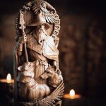 Norse Mythology God Sculptures