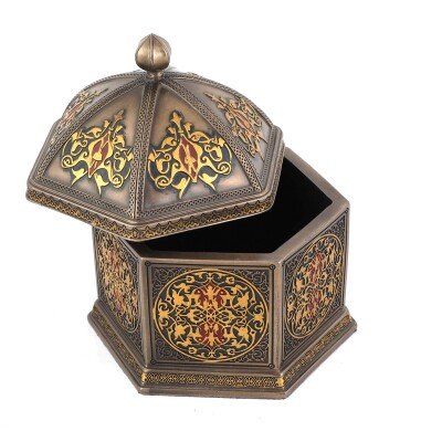 Veronese Vintage Hexagonal Jewellery Box