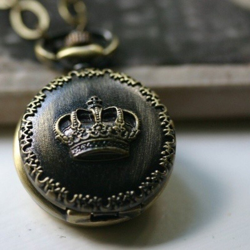 Crown Pocket Watch