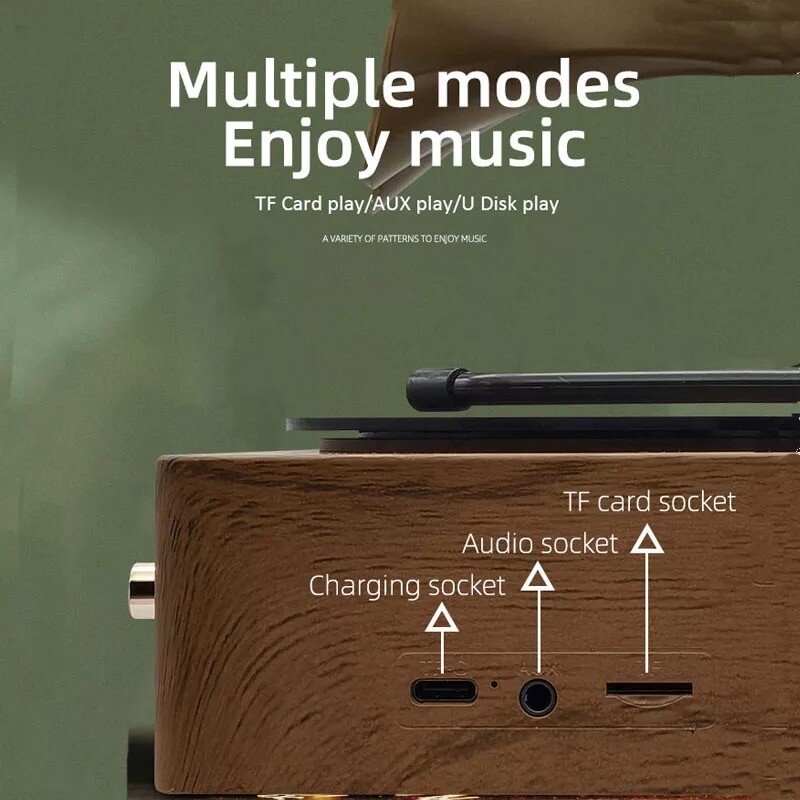 Retro Mini Bluetooth Speaker
