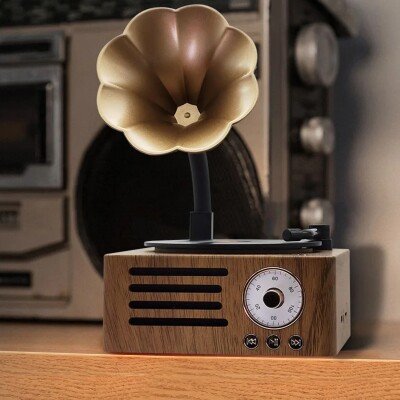Retro Mini Bluetooth Speaker