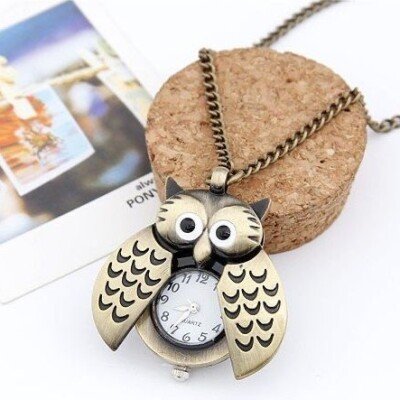 Mini Owl Pocket Watch
