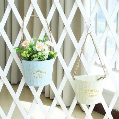 Retro Iron Flower Pot