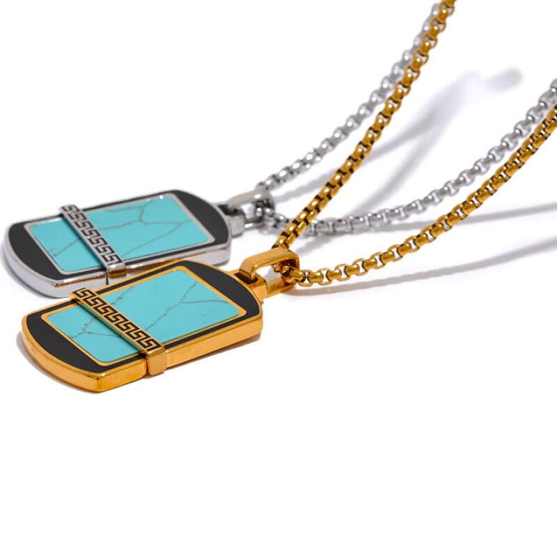 Turquoise Pendent Necklace