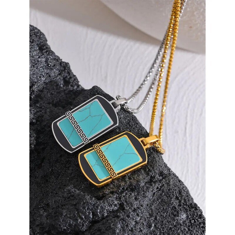 Turquoise Pendent Necklace