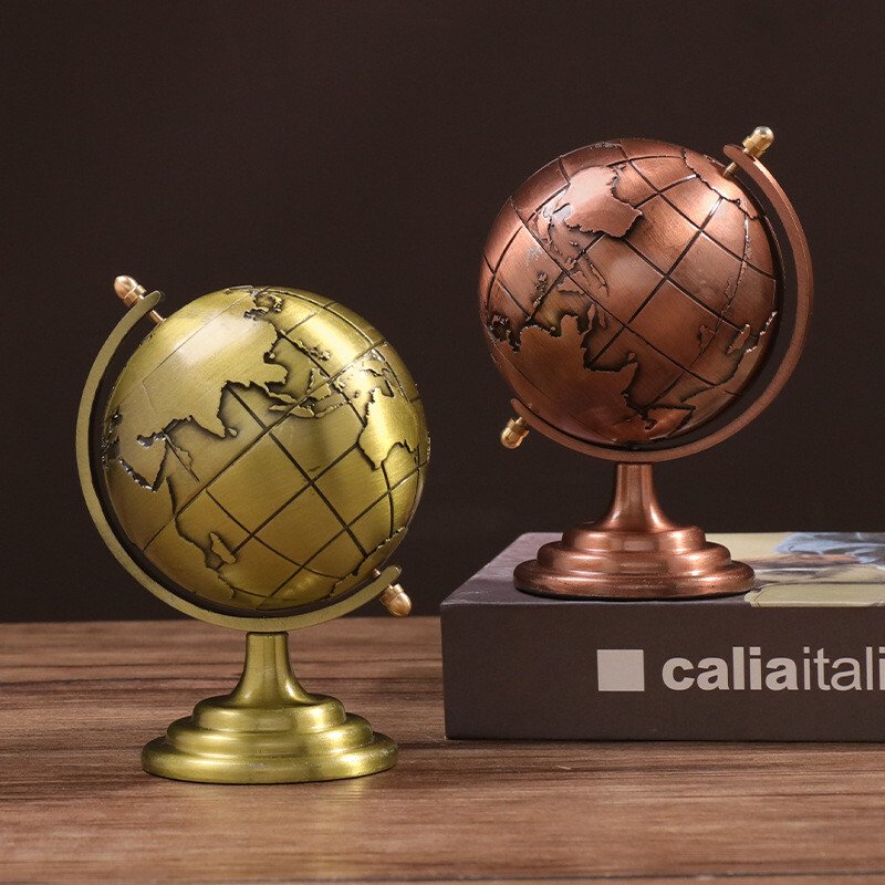 Alloy Globe World Map