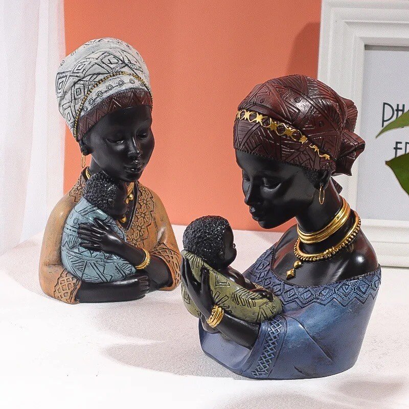 African Beauty Mother & Child
