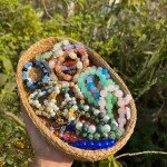 Natural Glaze Beads Bracelet